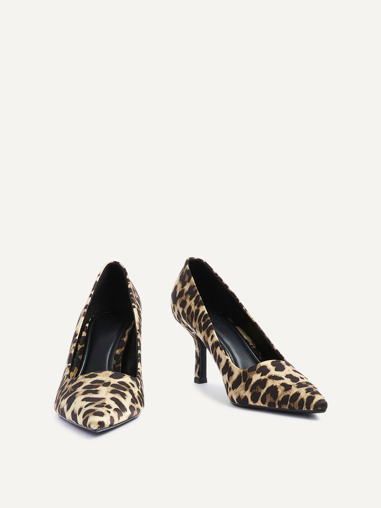 Kat Leopard Print Scuba Court Heel