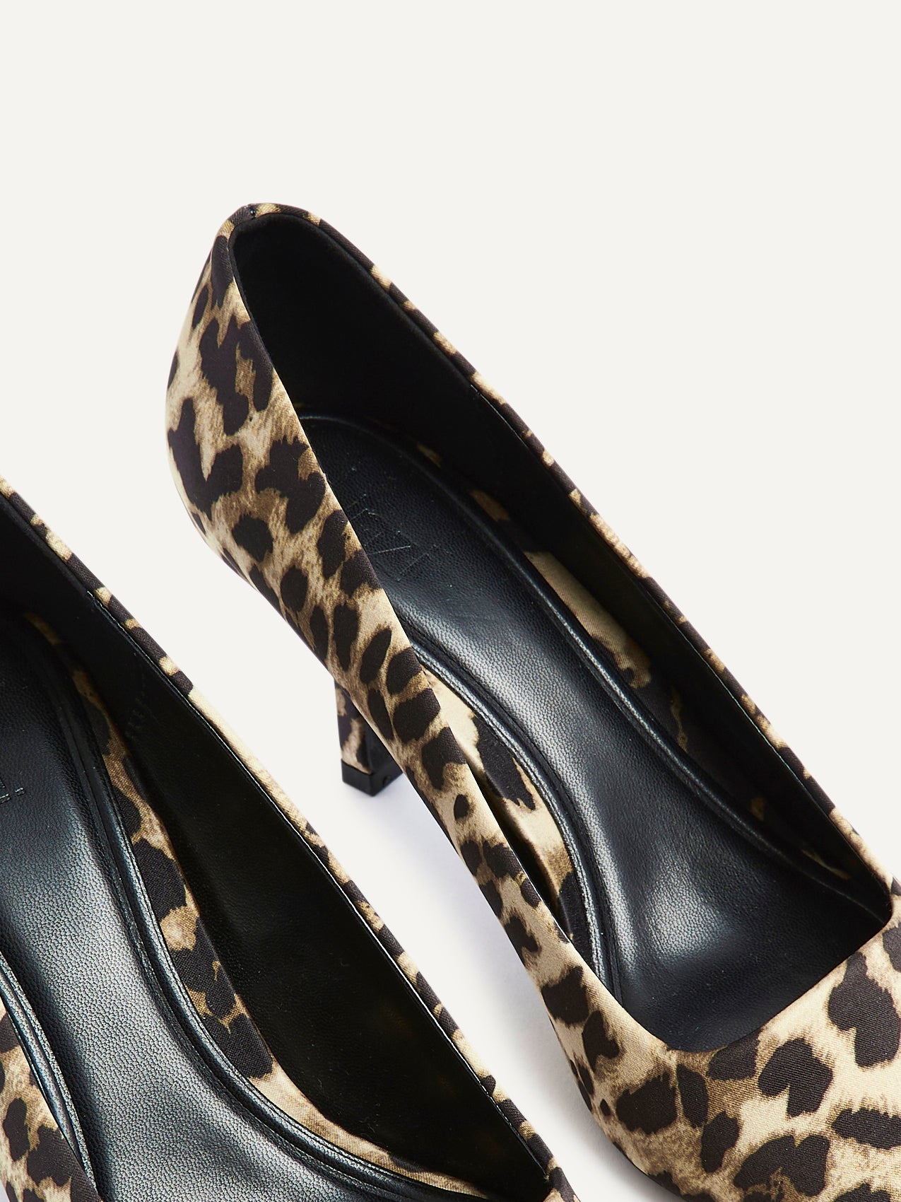Kat Leopard Print Scuba Court Heel