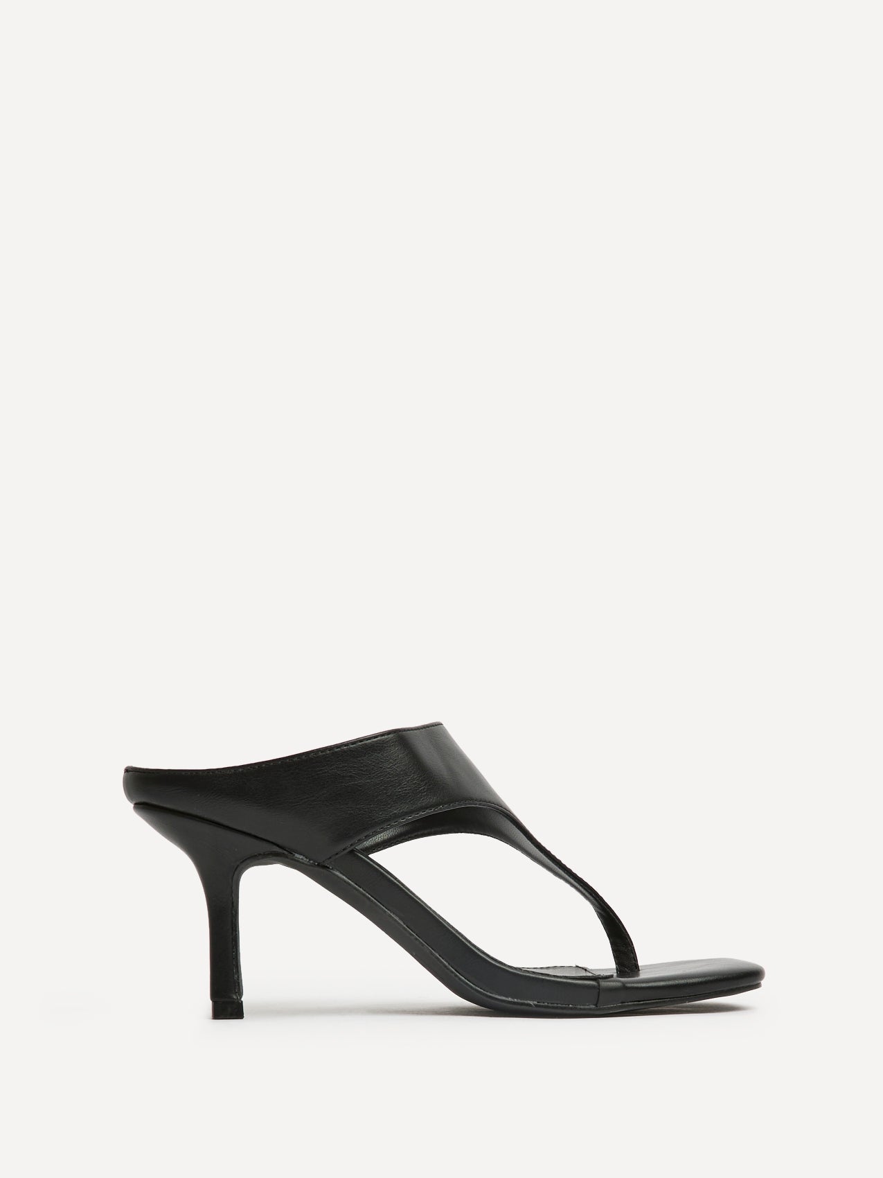 Kyoto Black Mule Heels