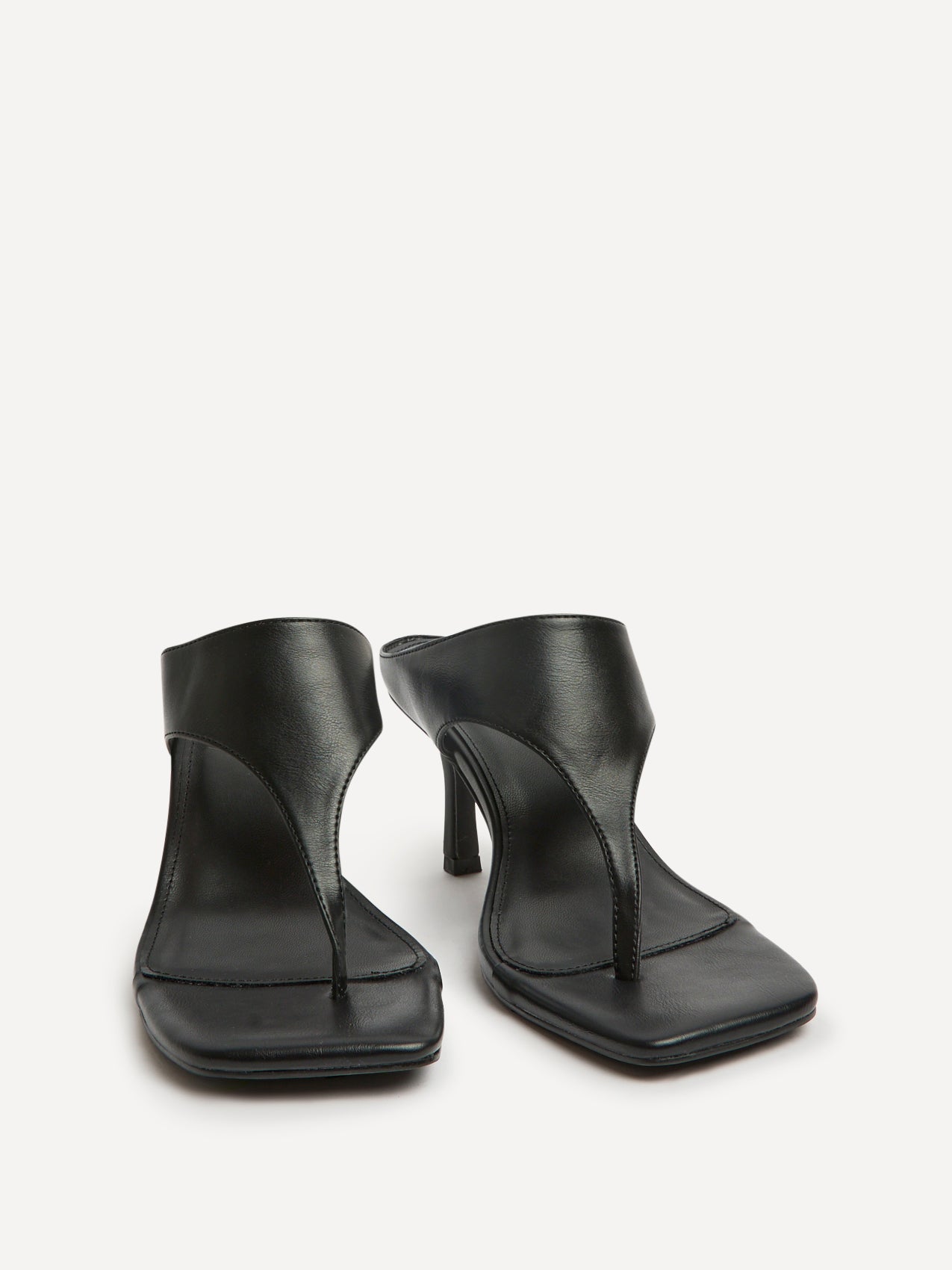 Kyoto Black Mule Heels