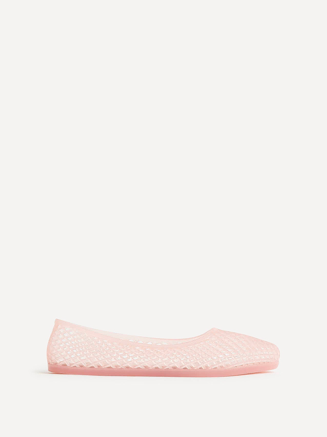 Lagoon Pink Jelly Caged Sandals