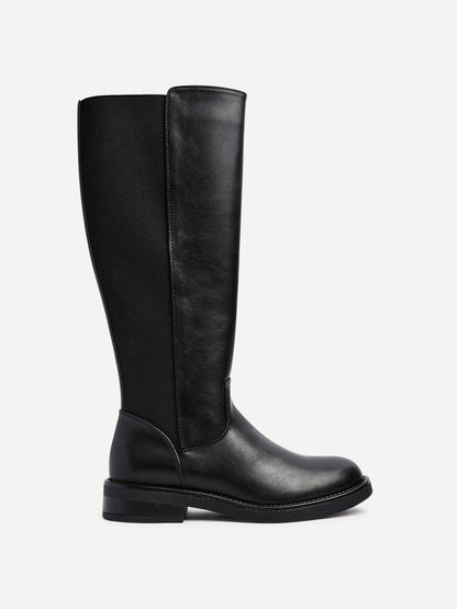 League Black Long Boots