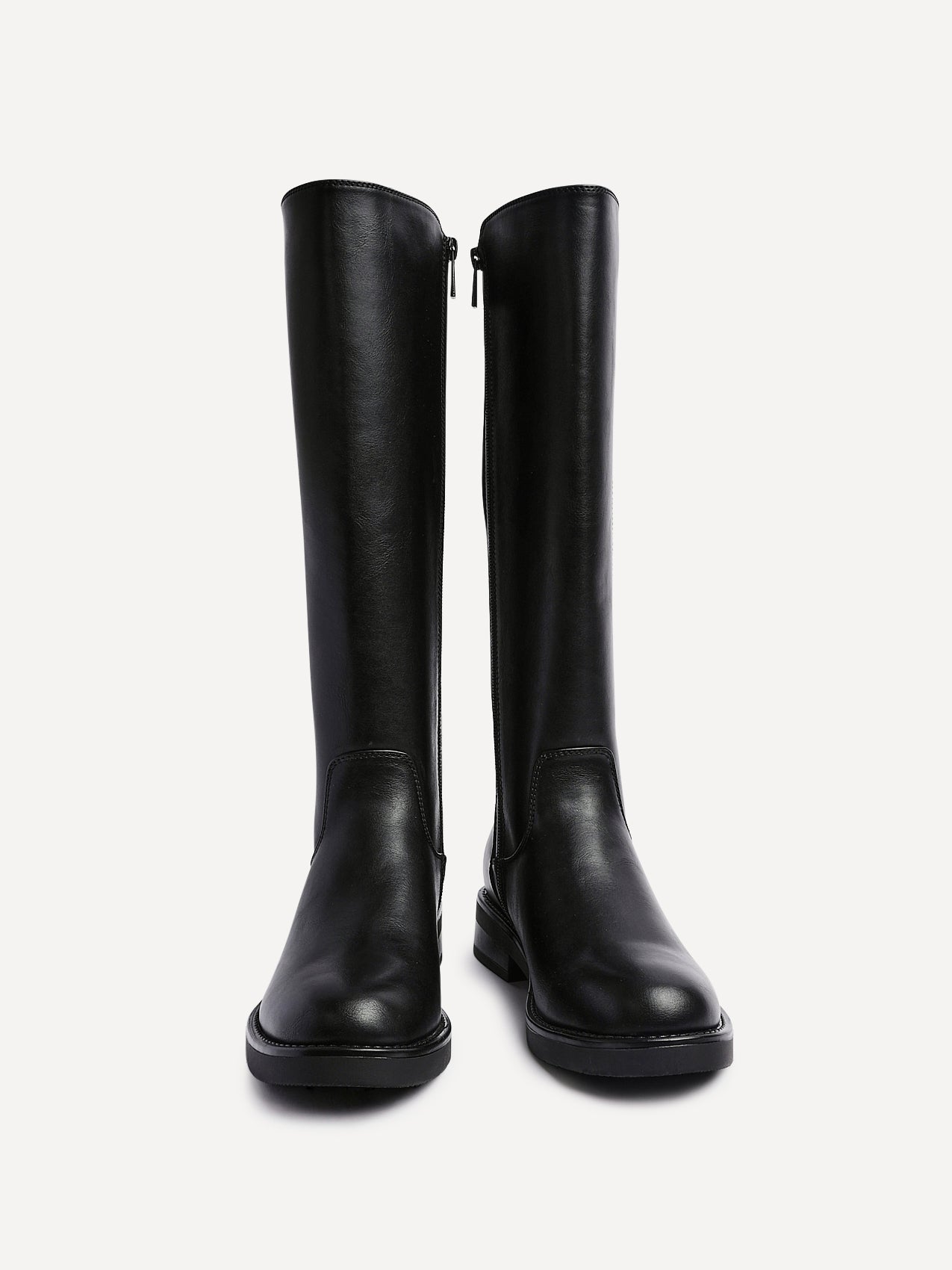 League Black Long Boots