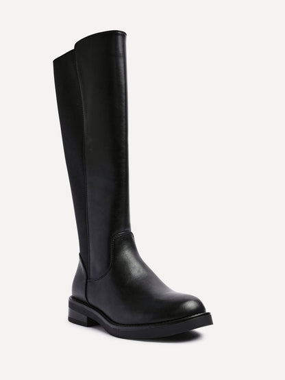League Black Long Boots