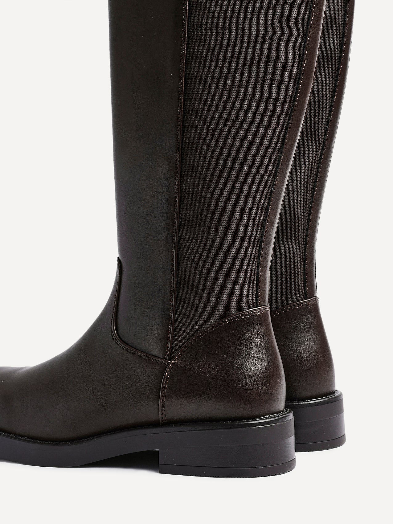 League Brown Long Boots