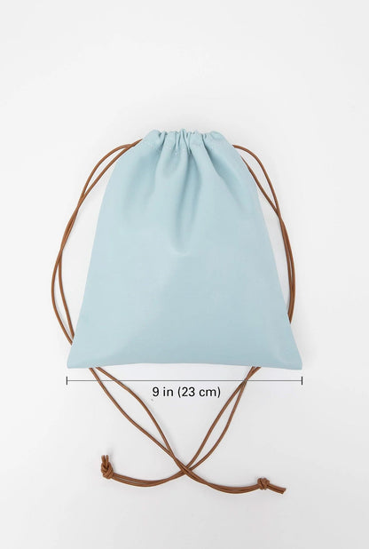 LMBLTR001 - Lambskin Drawstring Bag
