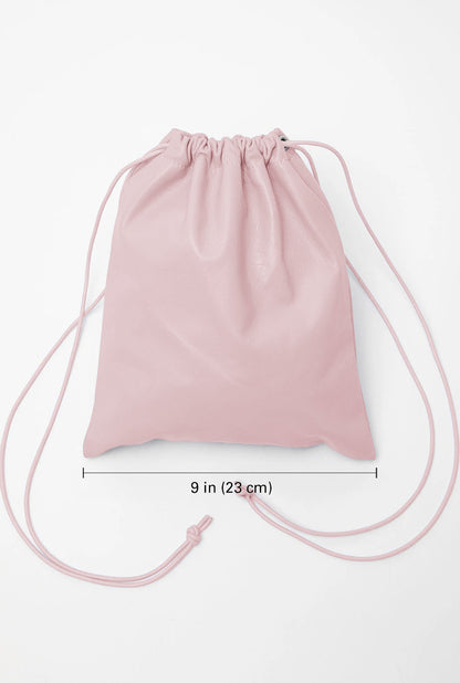 LMBLTR001 - Lambskin Drawstring Bag