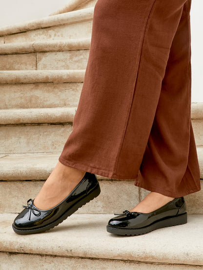 Quote Black Patent Pumps