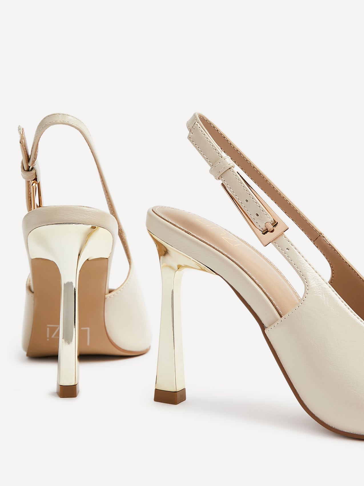Lizzie Nude Stiletto Court Heels