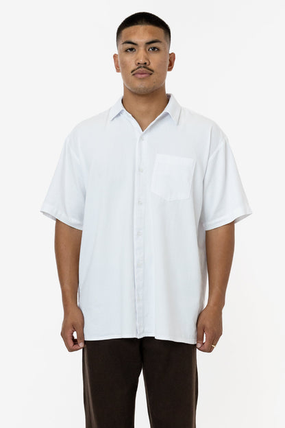 RCT419GD - Cotton Twill Casual Button Up Shirt