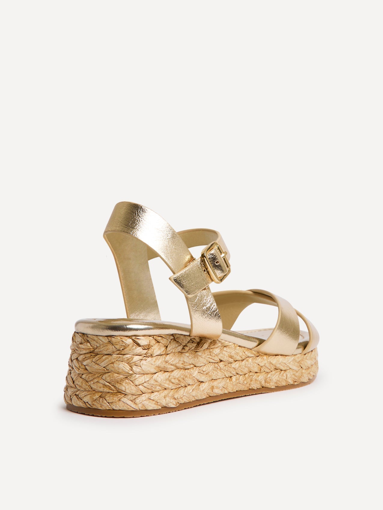Magnolia Gold Flatform Sandals
