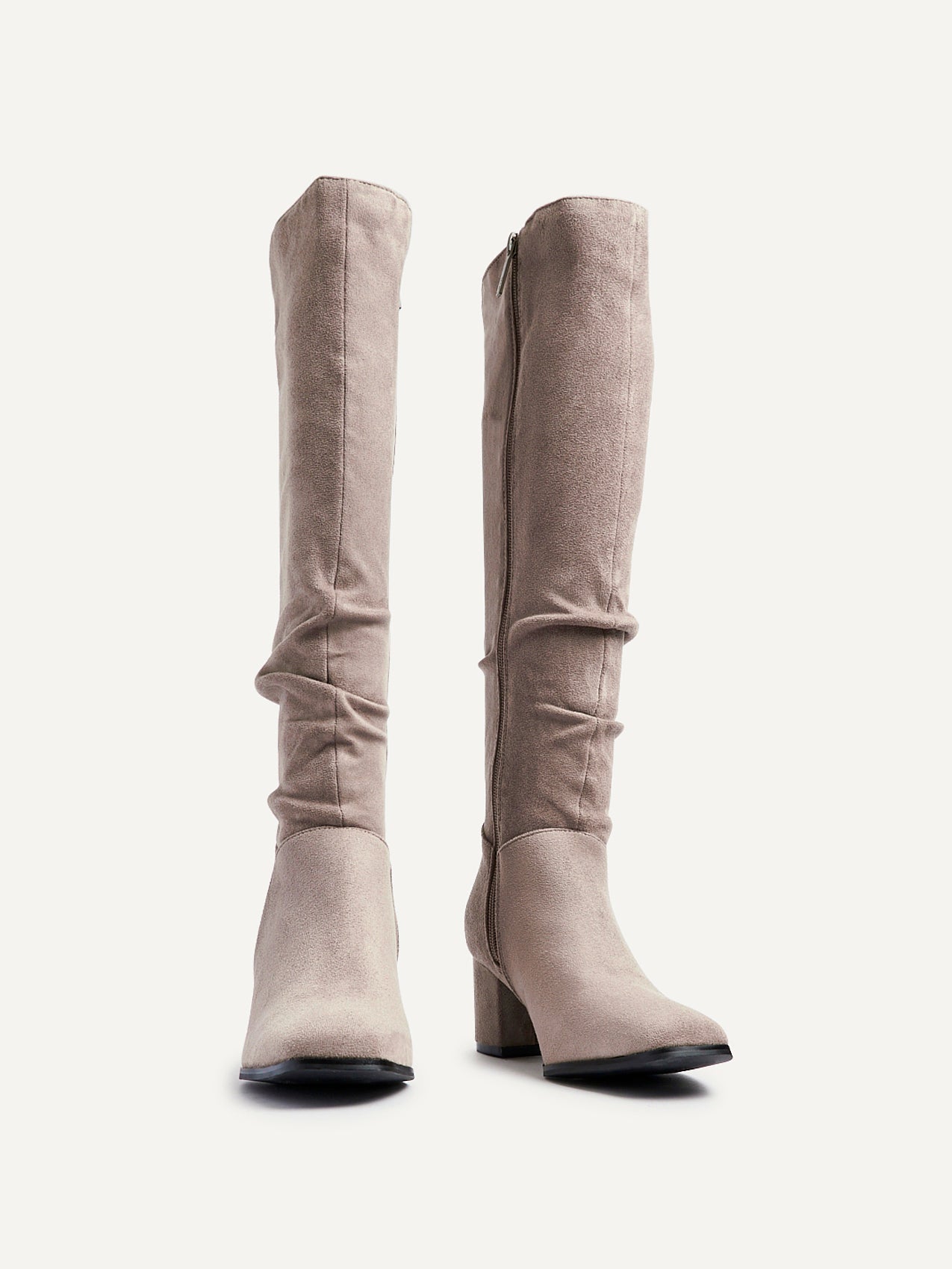 Margot Mocha Long Heeled Boots