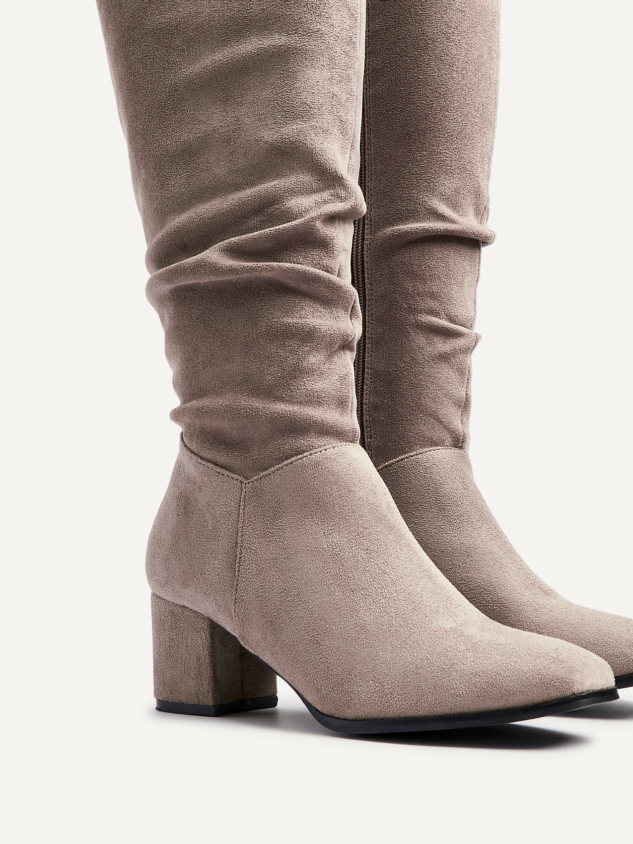 Margot Mocha Long Heeled Boots