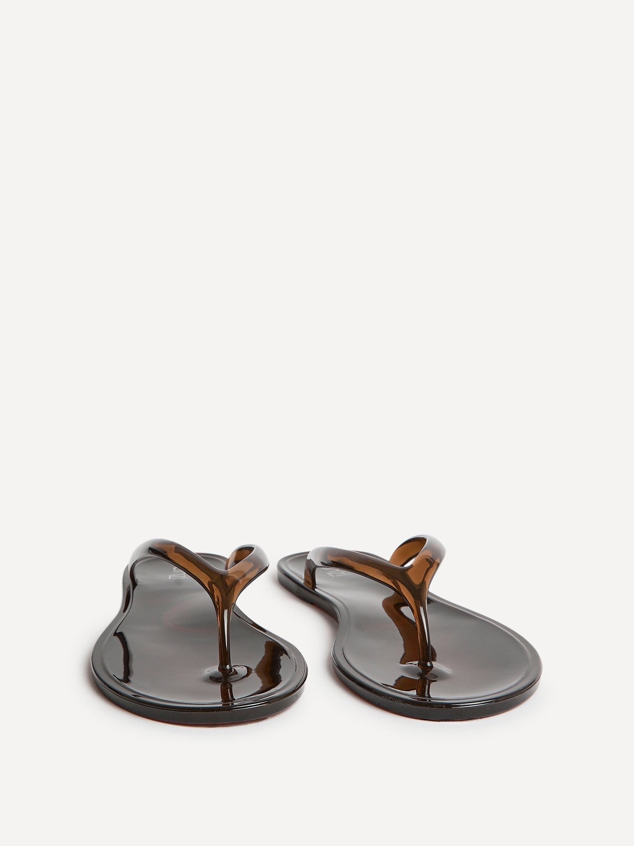 Marine Brown Jelly Flip Flops