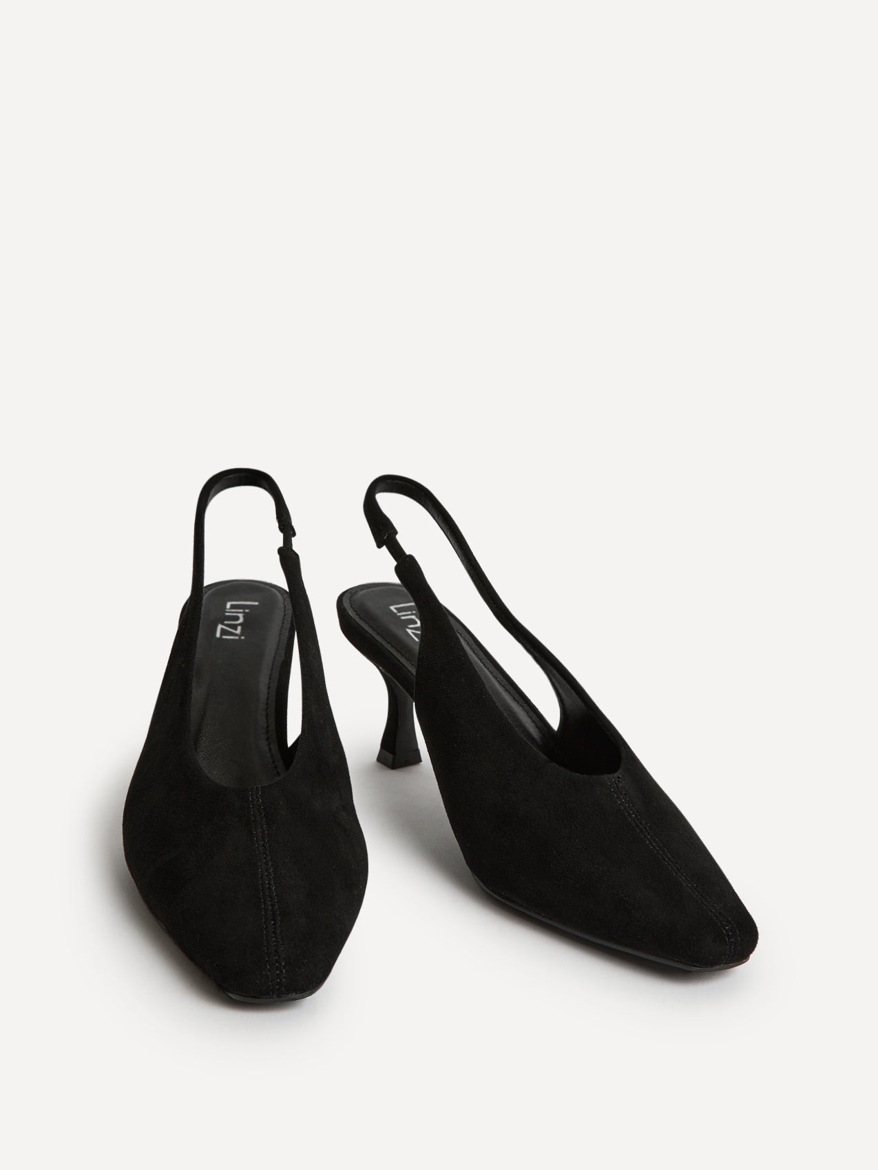 Method Black Square Toe Court Heels