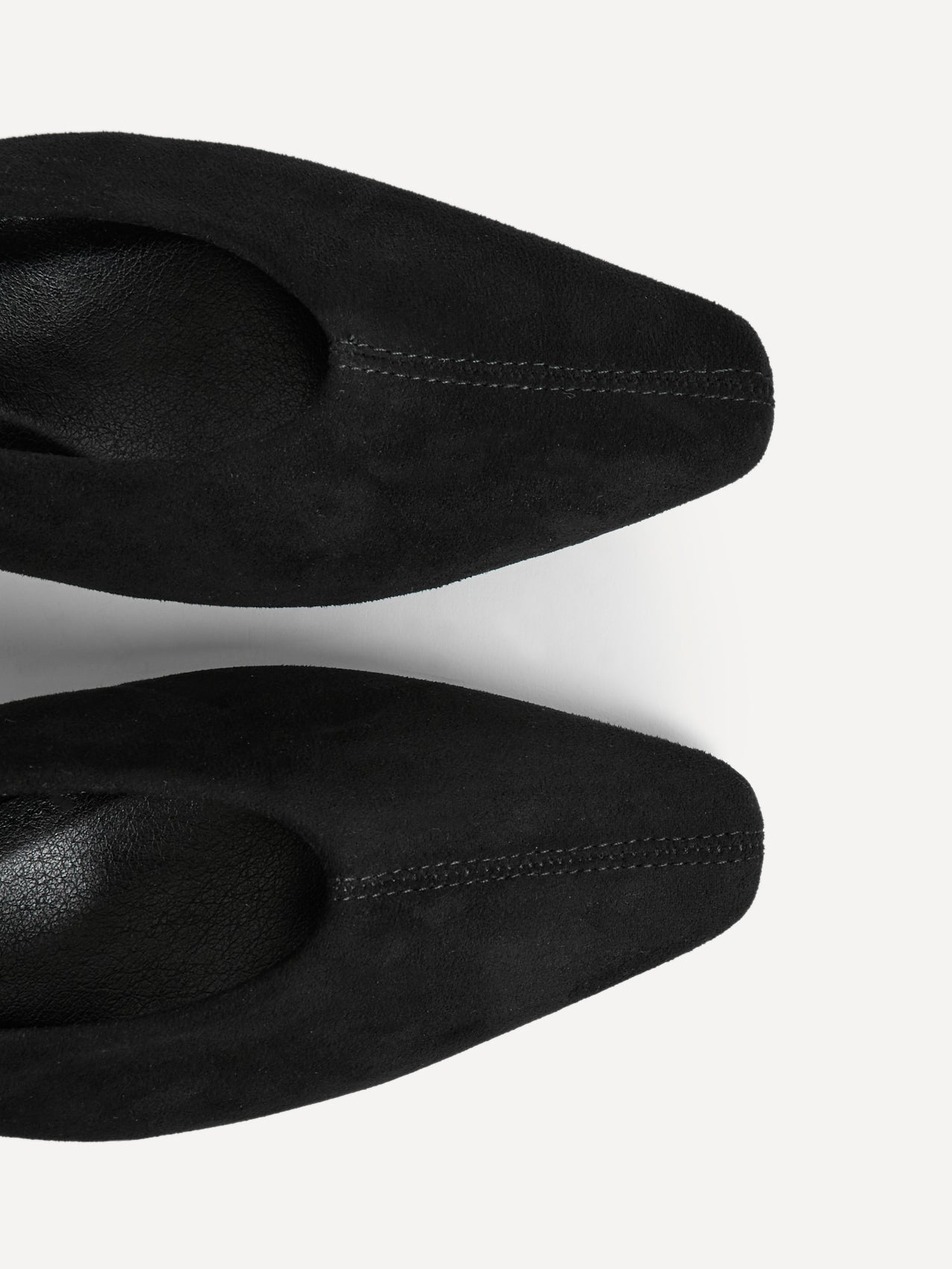 Method Black Square Toe Court Heels