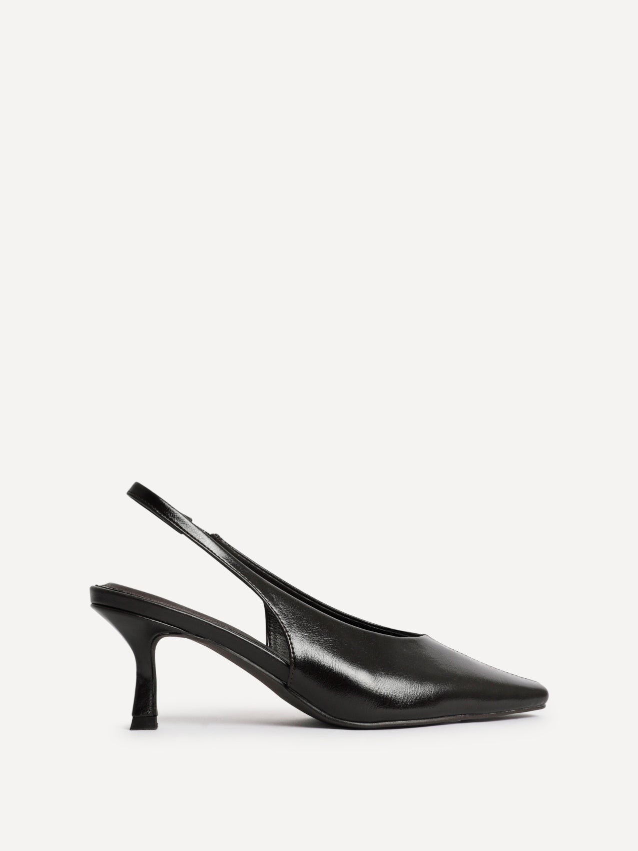 Method Brown Square Toe Court Heels