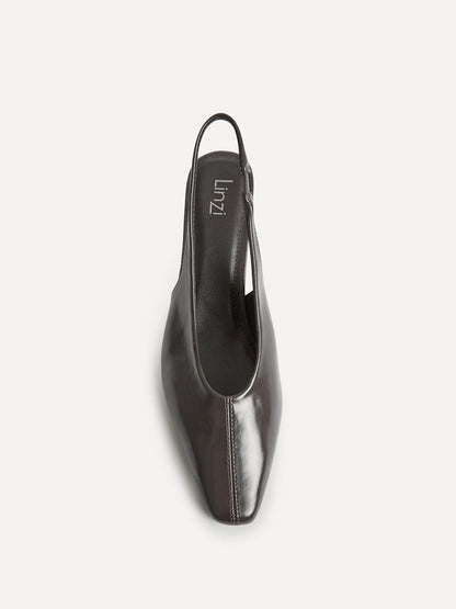 Method Grey Square Toe Court Heels