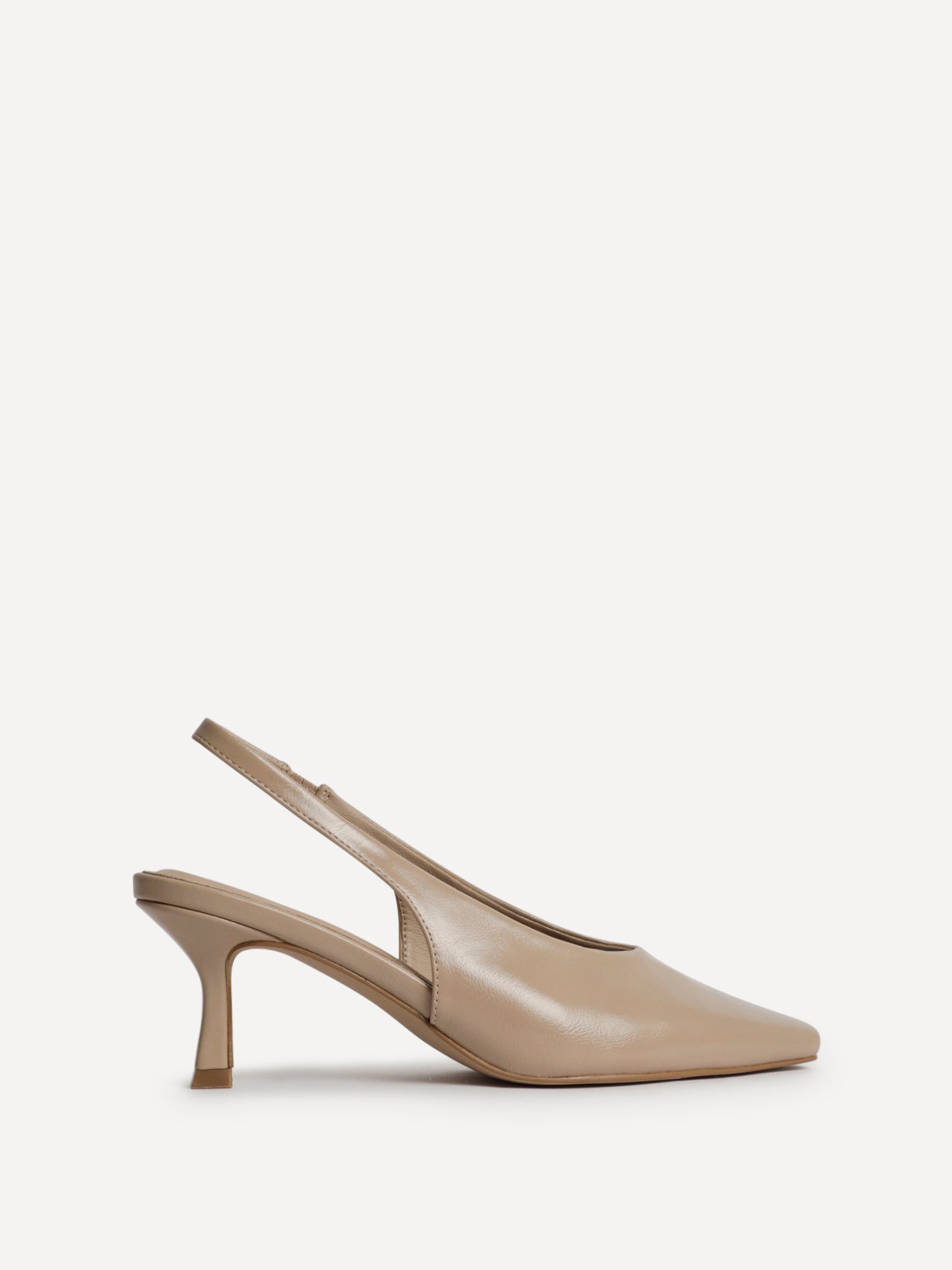 Method Nude Square Toe Court Heels