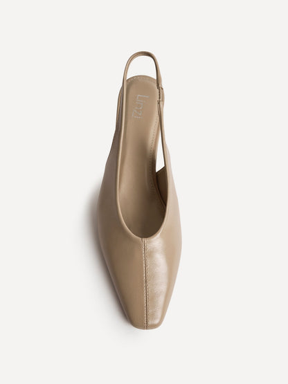 Method Nude Square Toe Court Heels