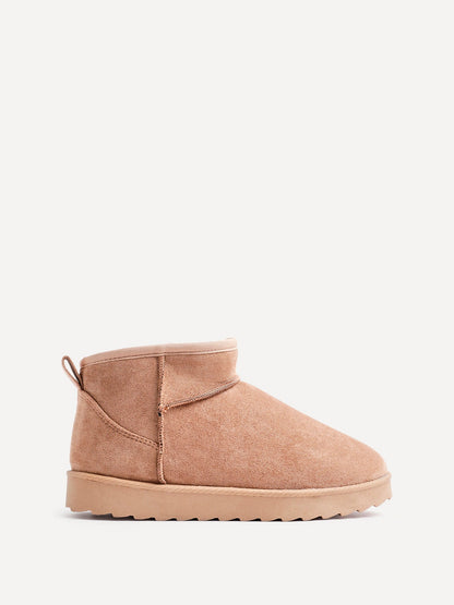 Ultra Mini Addy Chestnut Fur Ankle Boots