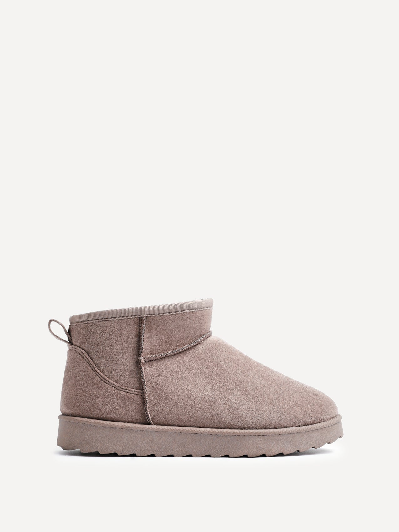 Ultra Mini Addy Mocha Fur Ankle Boots