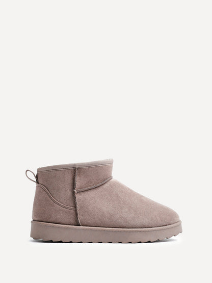 Ultra Mini Addy Mocha Fur Ankle Boots