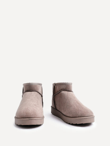 Ultra Mini Addy Mocha Fur Ankle Boots