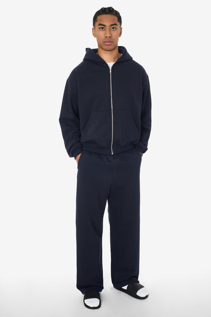 MWF1045 - 10 oz. Mid-Weight Poly Cotton Fleece Wide Open Bottom Sweatpant
