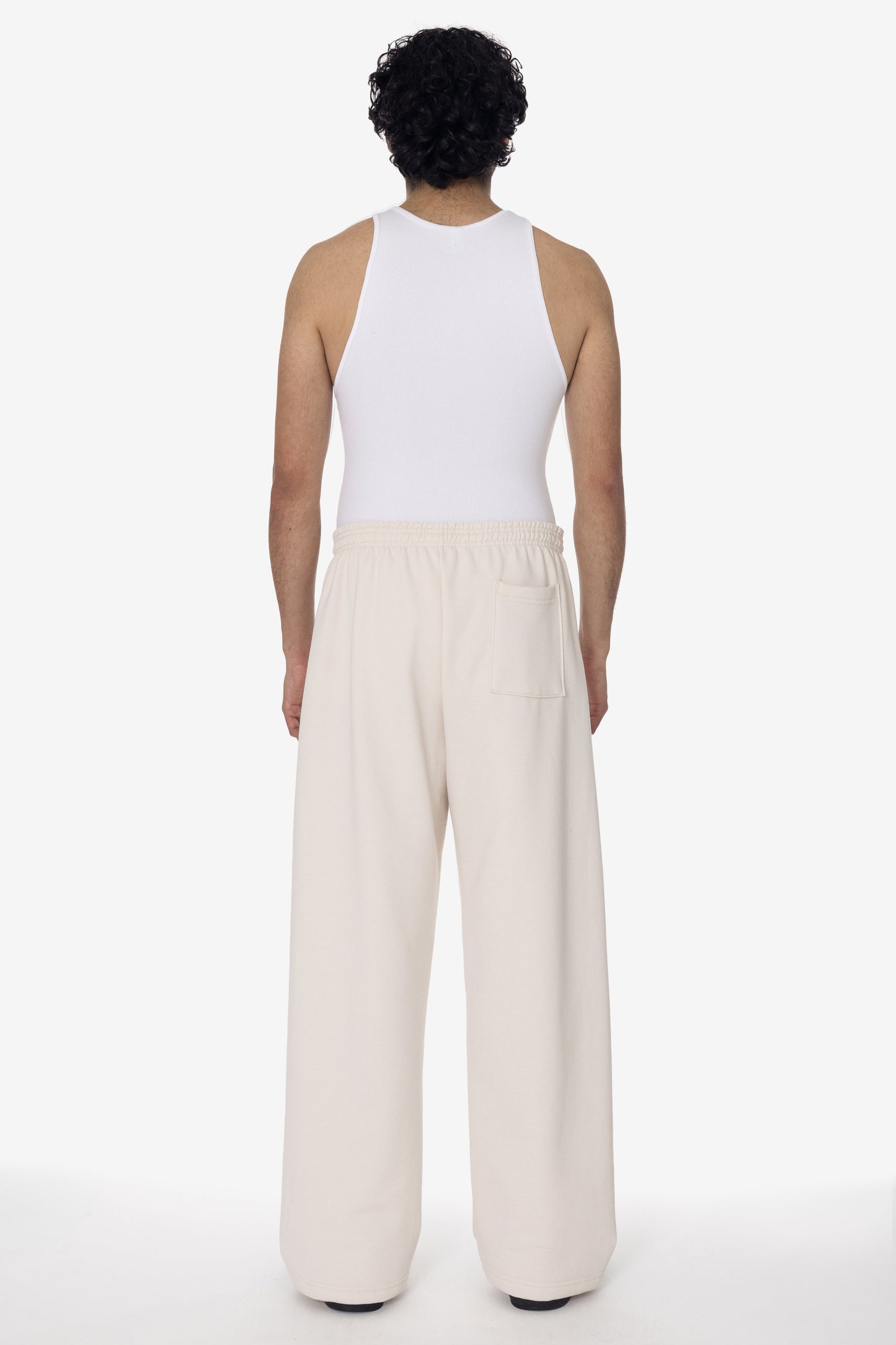 MWF1045 - 10 oz. Mid-Weight Poly Cotton Fleece Wide Open Bottom Sweatpant
