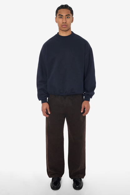 MWF1047 - 10 oz. Mid-weight Poly Cotton Fleece Wide Crewneck