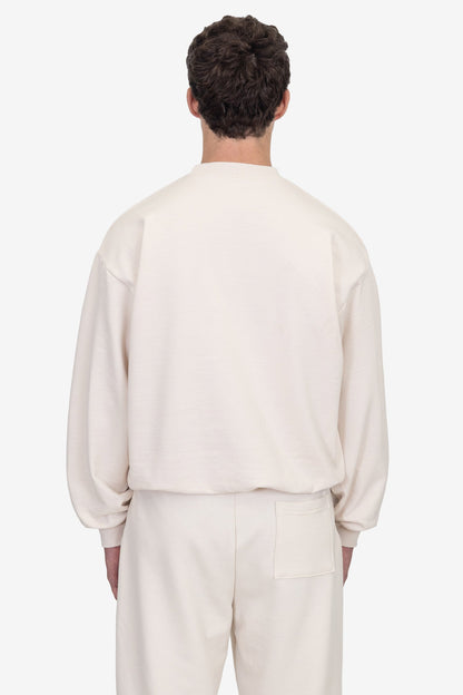 MWF1047 - 10 oz. Mid-weight Poly Cotton Fleece Wide Crewneck