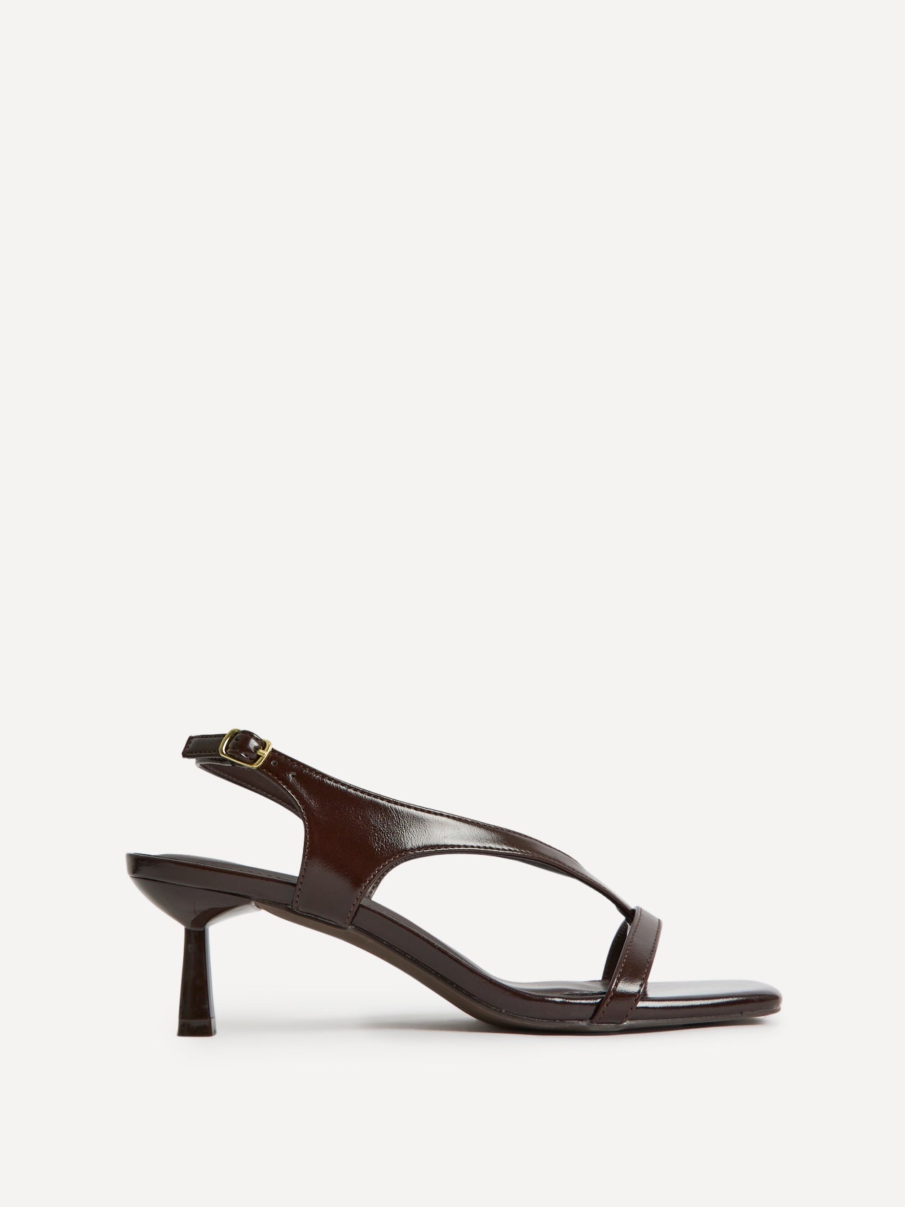 Myth Brown Heeled Sandals