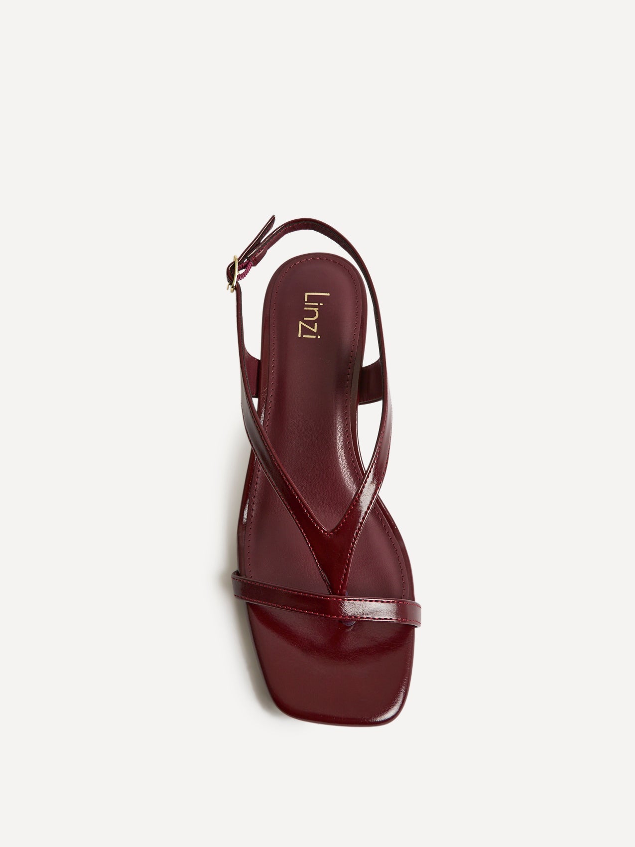 Myth Burgundy Heeled Sandals