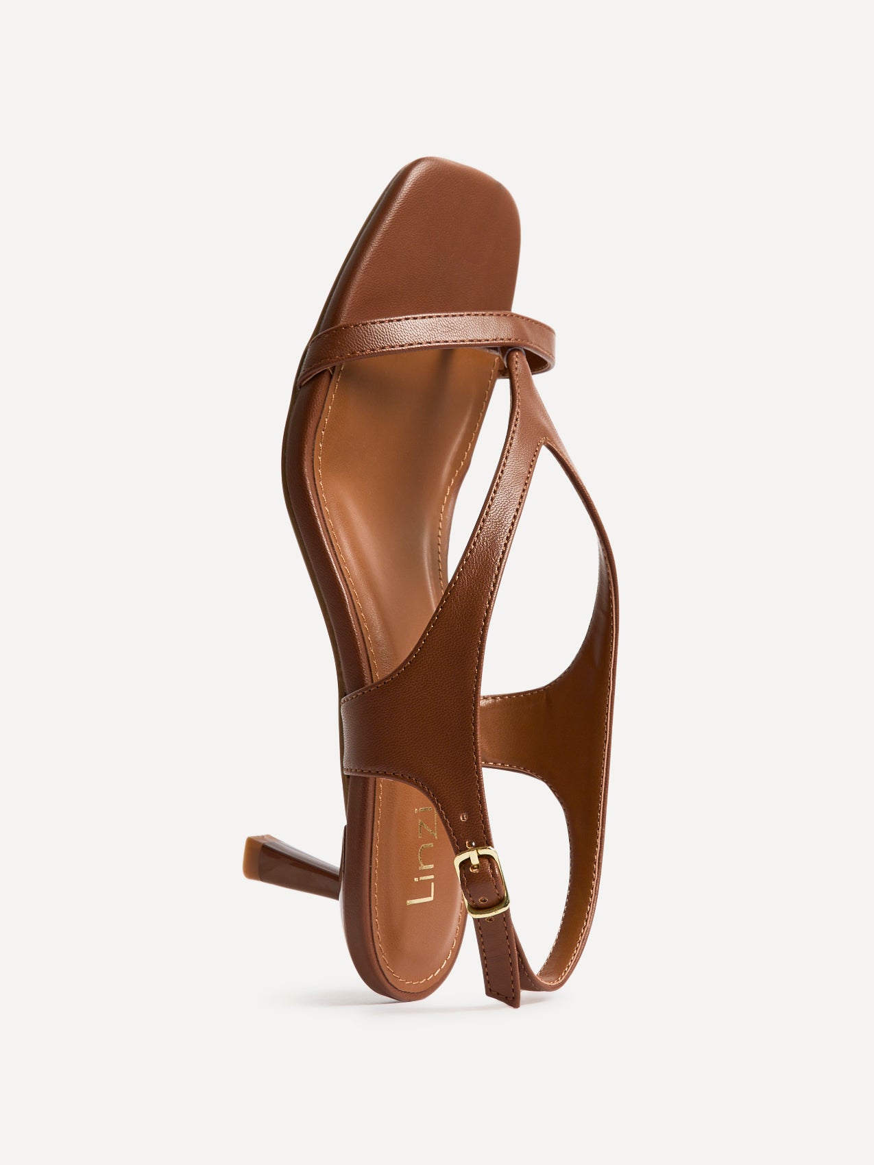 Myth Tan Heeled Sandals