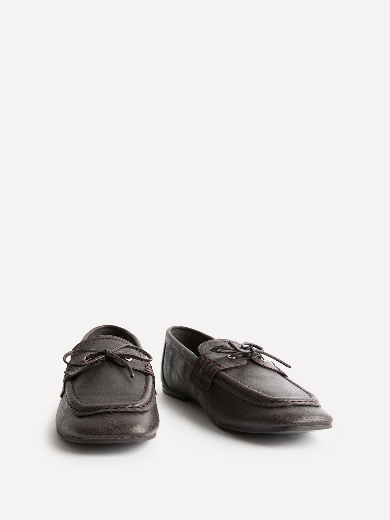 Narrative Brown Faux Leather Loafer