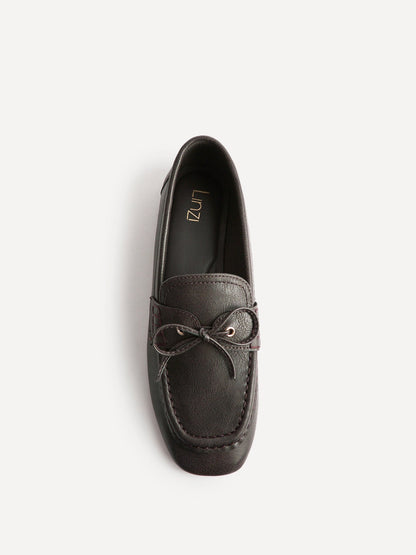 Narrative Brown Faux Leather Loafer