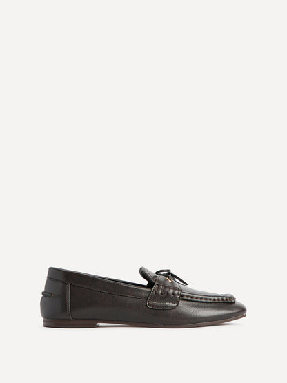 Narrative Brown Faux Leather Loafer