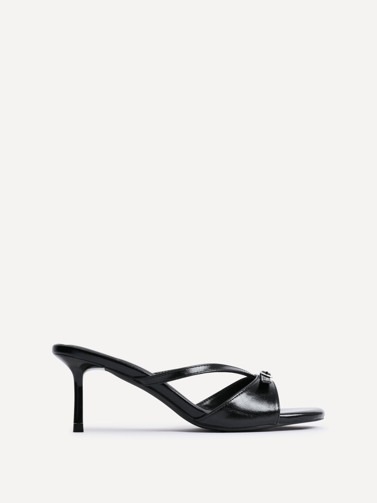 News Black Mule Heels