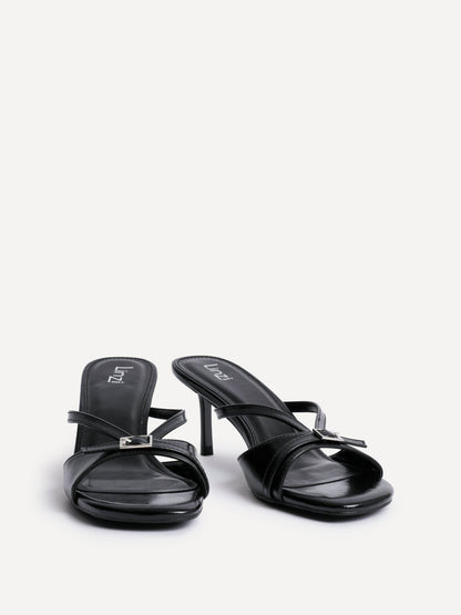News Black Mule Heels