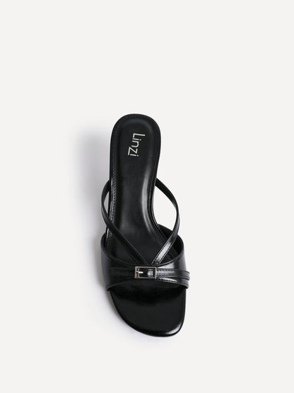 News Black Mule Heels