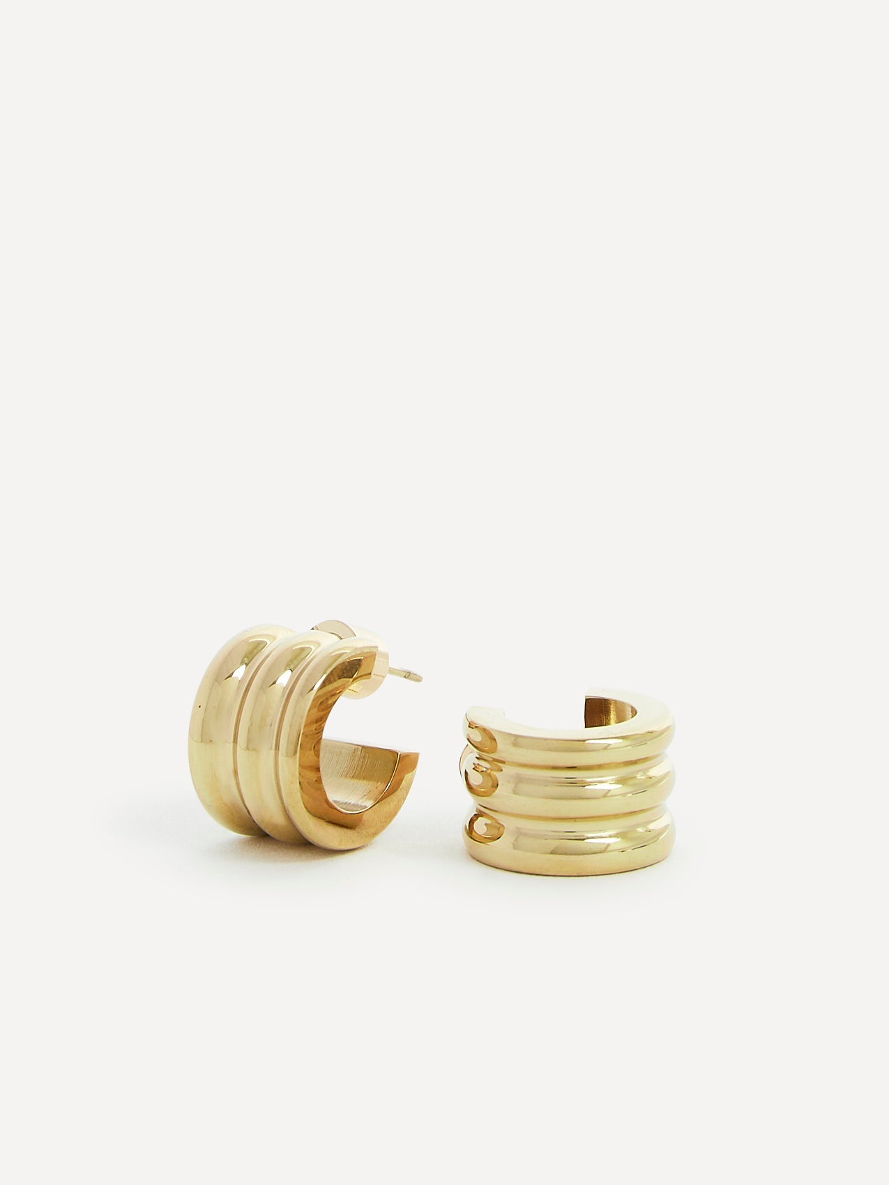 Noa Small Gold Hoop Earrings
