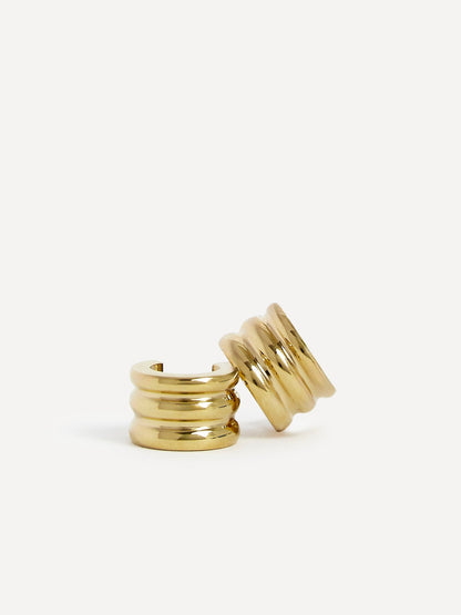Noa Small Gold Hoop Earrings