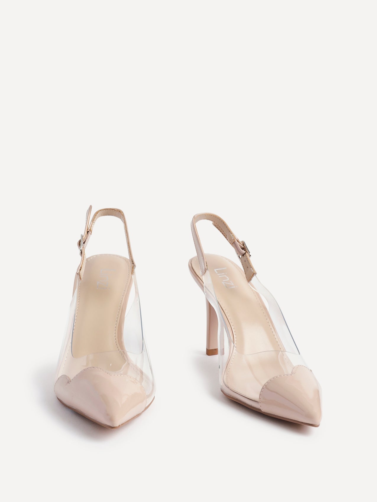 Nolita Nude Perspex Court Heels