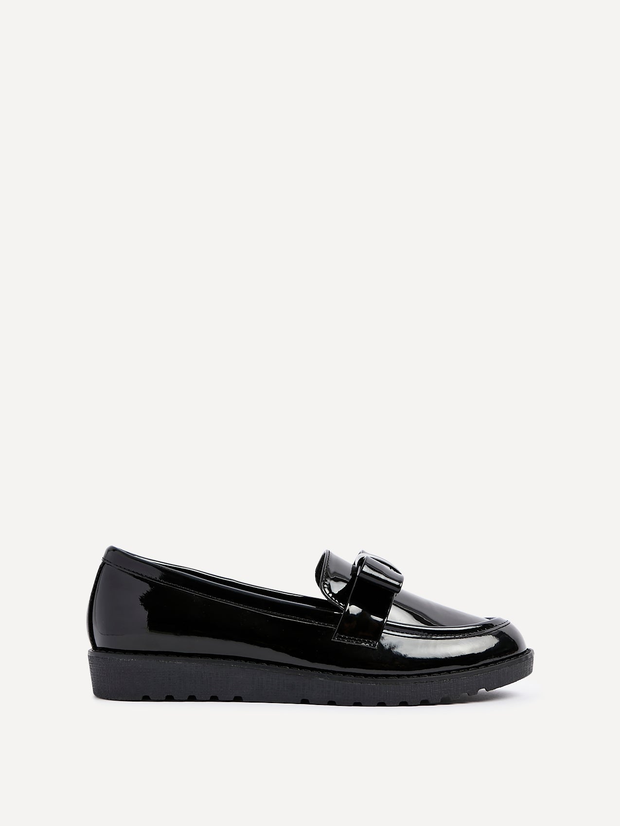 Noble Black Patent Loafers