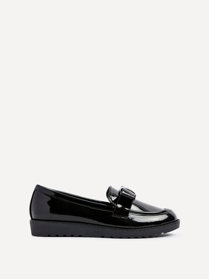 Noble Black Patent Loafers