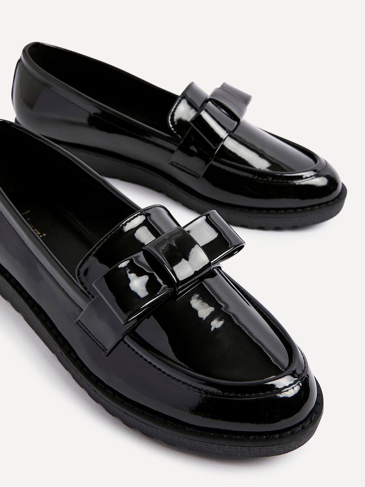 Noble Black Patent Loafers