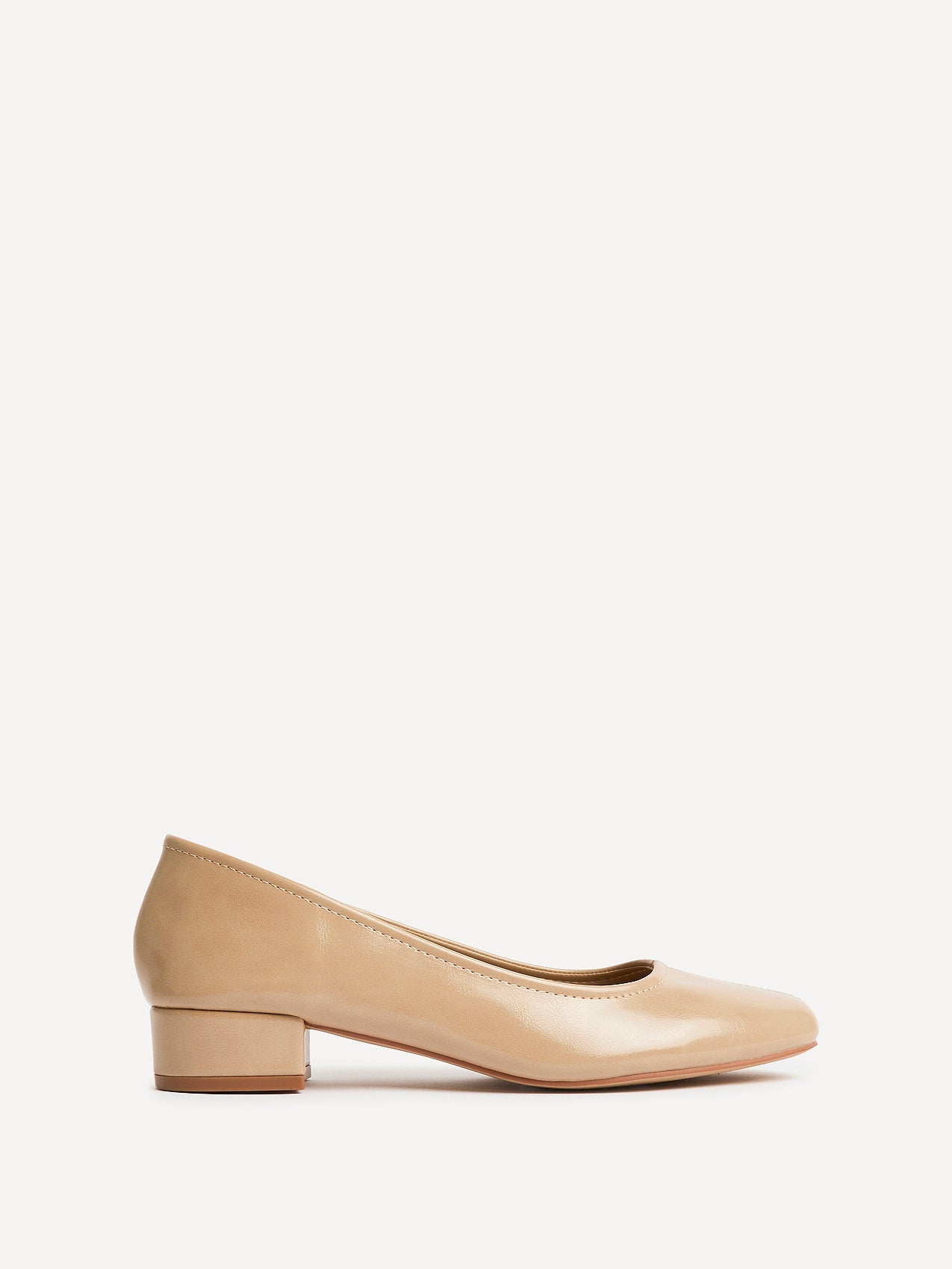 Origin Nude Low Block Court Heels