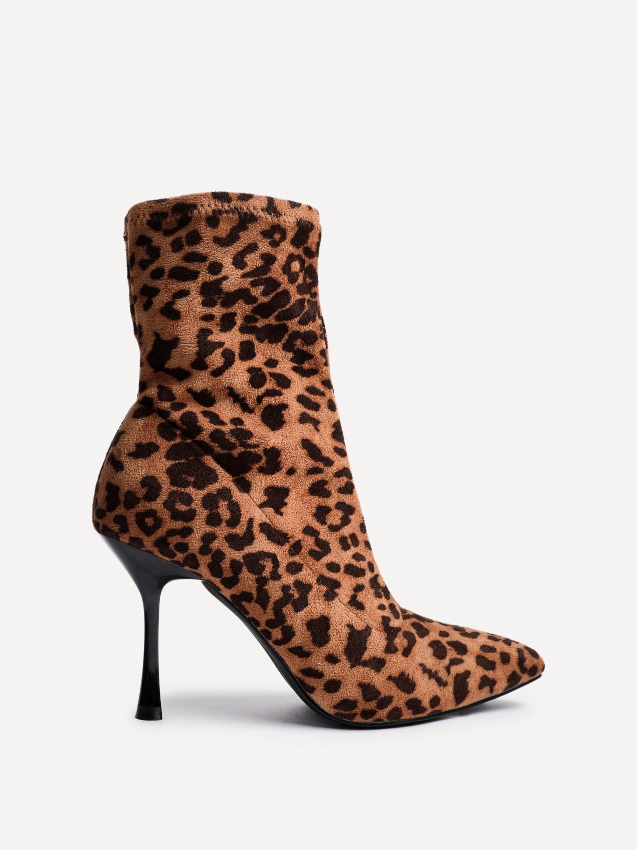 Pantha Leopard Sock Ankle Boots