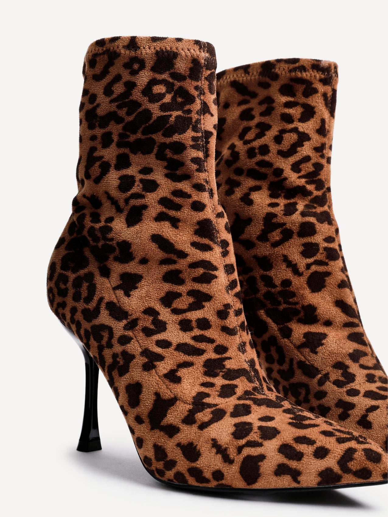 Pantha Leopard Sock Ankle Boots